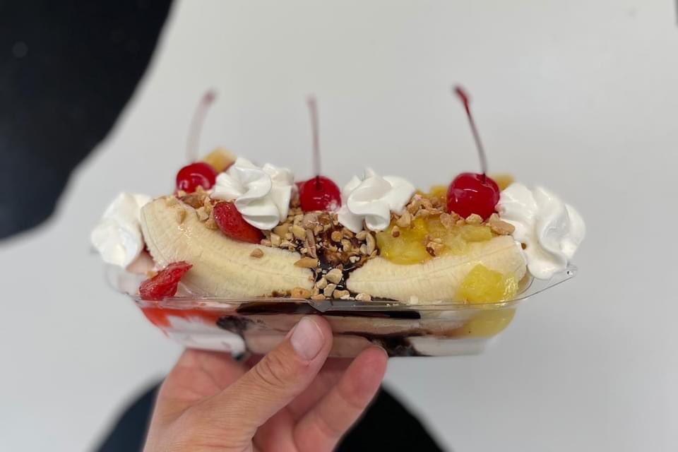 WhippyDip1's tweet photo. We are out of sharks for shark week! Thanks for making it a great week. 🦈 Come enjoy a Special “Sunday” loaded with whip cream and a cherry!! https://t.co/yse2qvDp8y