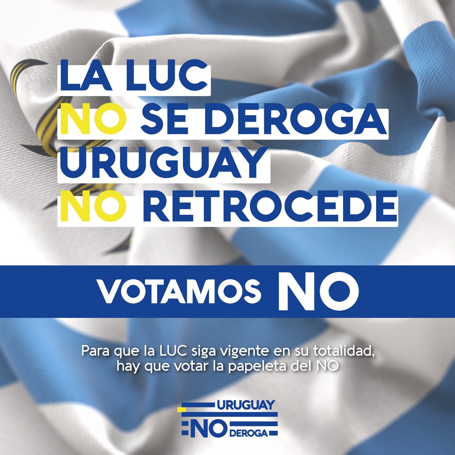 Uruguay NO deroga on Twitter: "Que el mensaje sea claro, evitemos  confusiones. Para que la LUC se quede como está hay que votar la papeleta  del NO https://t.co/FdtN5CJxhX" / Twitter