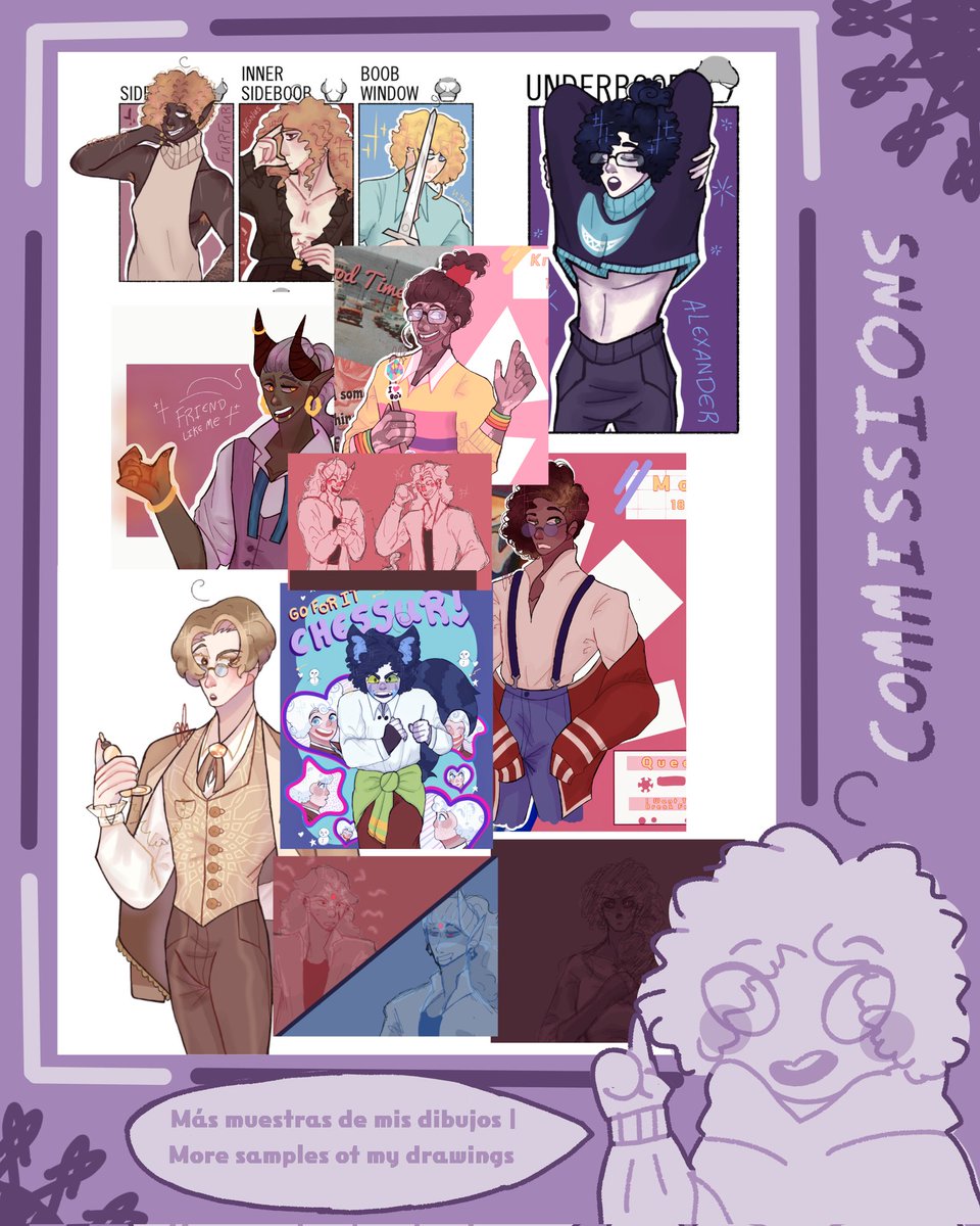 Master_Ilustrin's tweet image. 🌙— ¡Comisiones abiertas! | Open commissions!

✨;; Por favor, leer el hilo de abajo |Please, read the thread below.

#commissionsopen #opencommissions #myartwork #digitalart