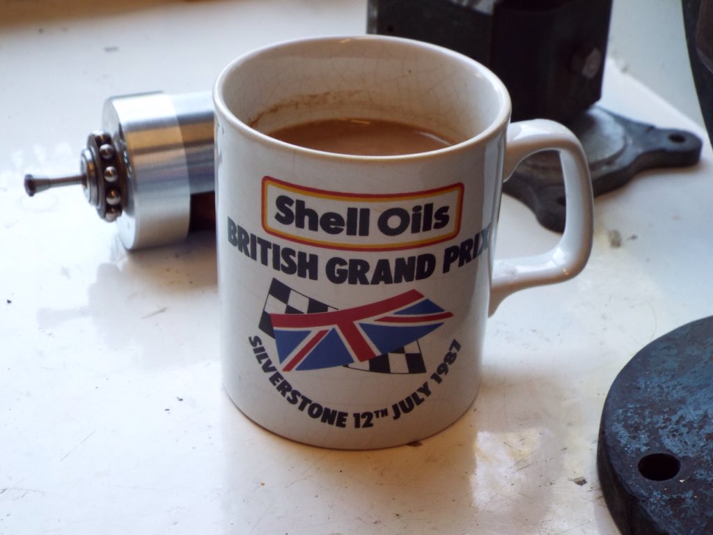 Happy 34th Birthday to my work mug. Race results..
1. Mansell
2. Piquet
3. Senna