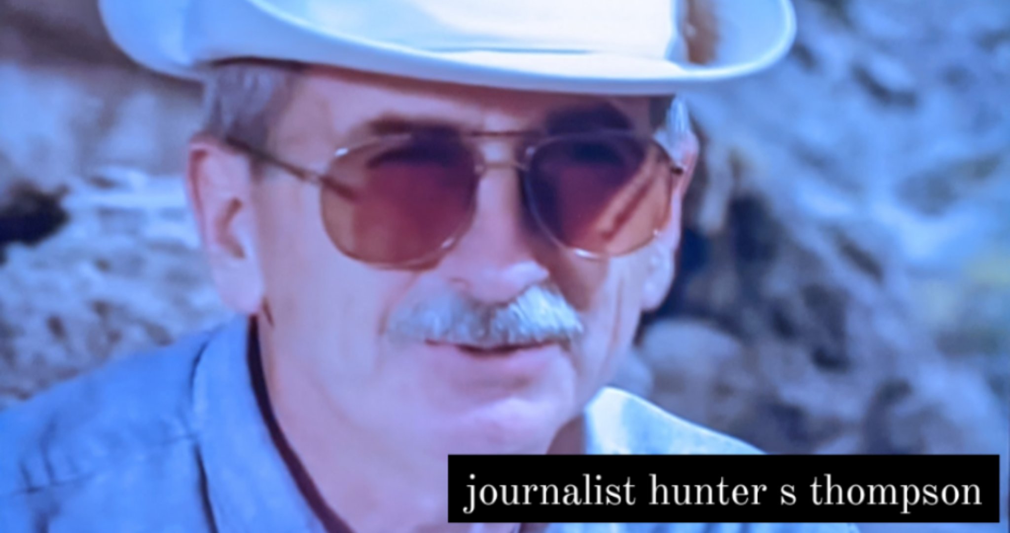 Happy birthday to the great Hunter s. thompson 