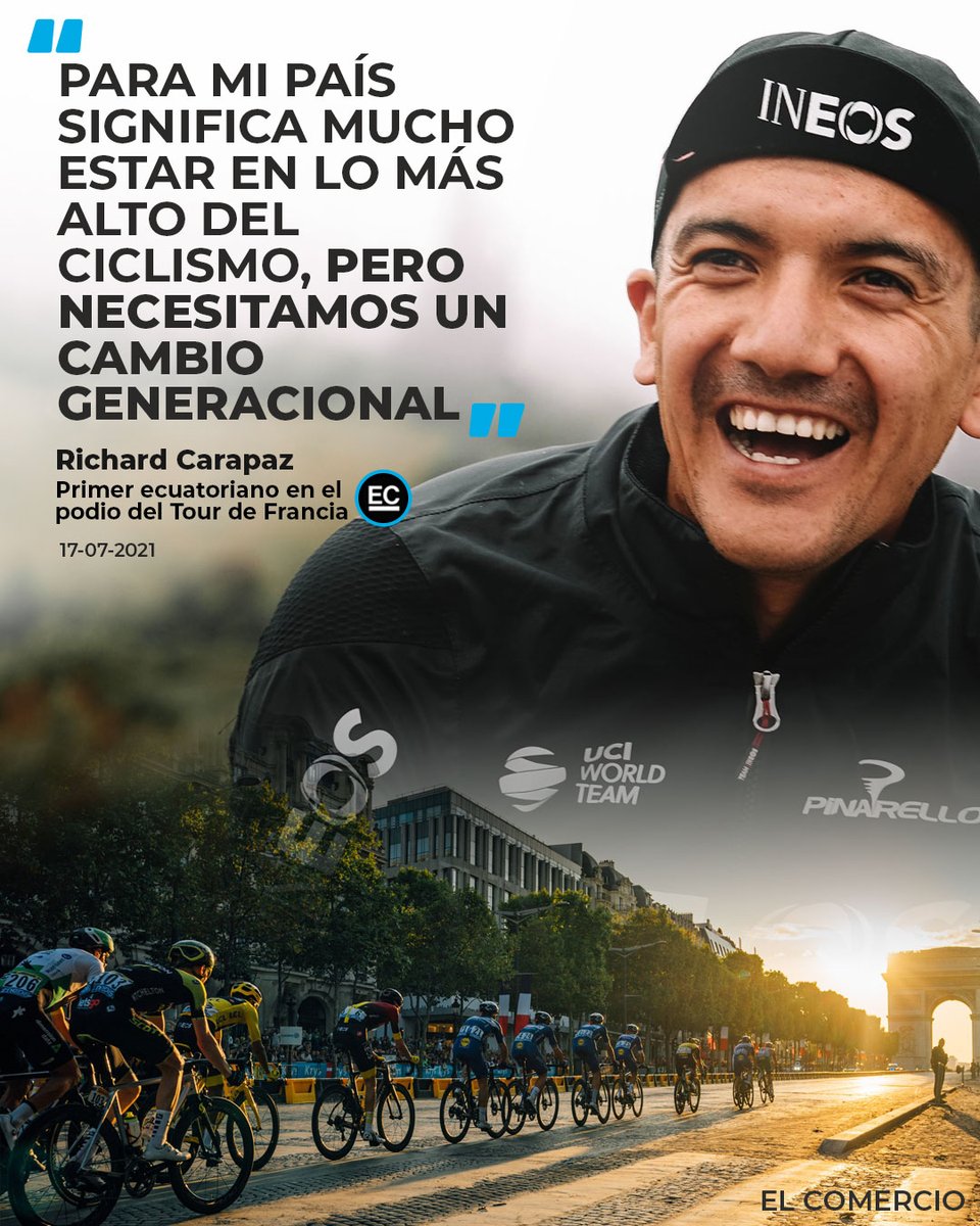 GRANDE MIJIN 🥈🚴🇪🇨👏
#RichardCarapaz 
#TourDeFrance2021