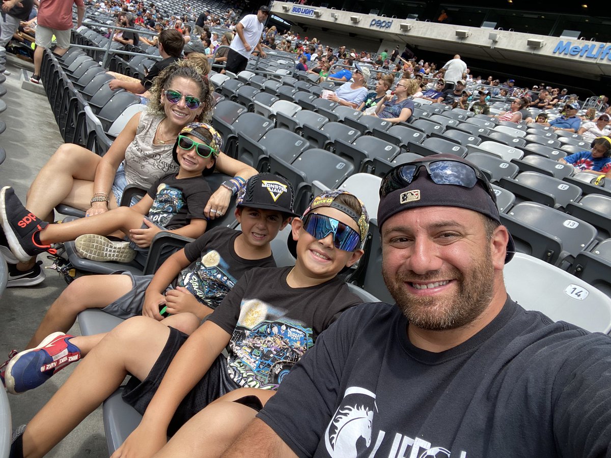 sivart43's tweet photo. First stop #MonsterJam next stop Yankees/Red Sox game. Gonna have some FUN today!!! https://t.co/cJF8wgbr3p