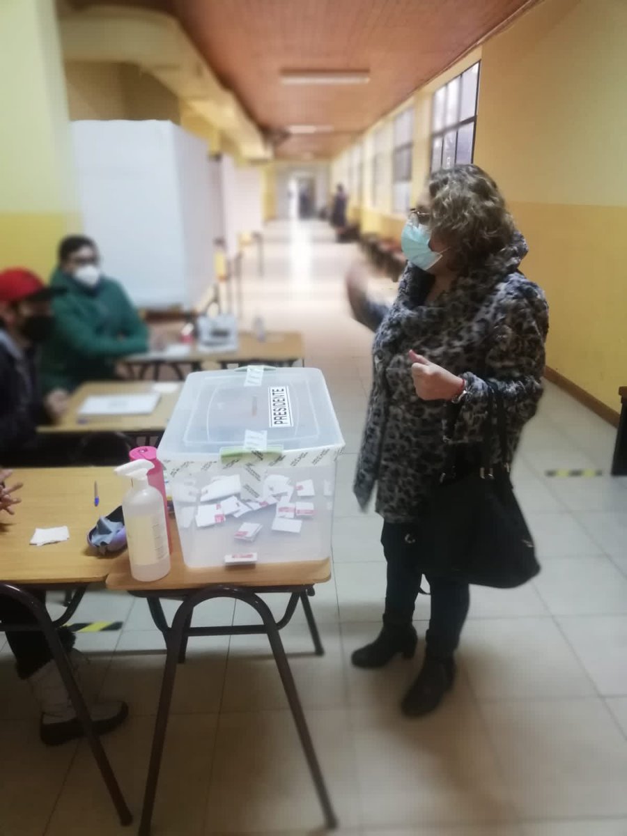 SandraAmarM's tweet photo. 💪➡️Cumplido mi deber cívico en estas #PrimariasPresidenciales ‼️ Ya voté 🗳 y espero que ustedes hagan lo mismo #LavinPresidente https://t.co/YlY6OWj18K