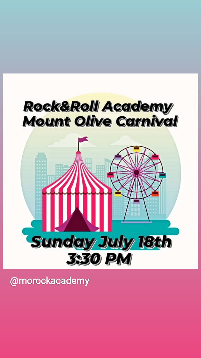 Mt. Olive Rock&Roll Academy tweet media