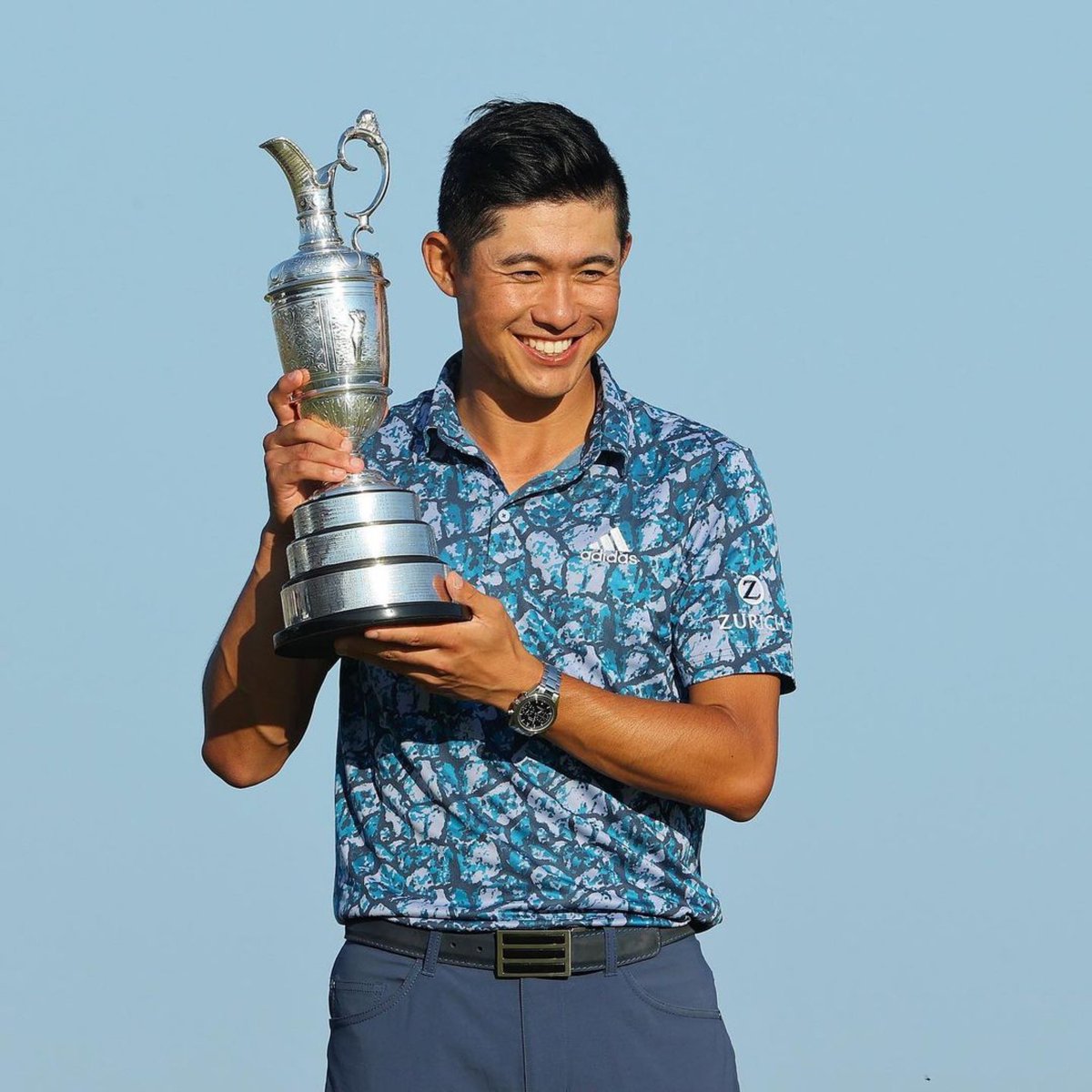 Congrats to former Cal Berkeley golf-scholar, Collin Morikawa. Collin is the first player to win two different majors in his debut. He is The Champion Golfer of the Year.  #TheOpen