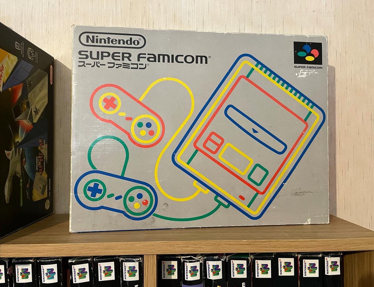 CrtHeaven's tweet photo. Acquired a boxed #SuperFamicom ! #sfc #nintendo #snes #ntscj #retrogaming https://t.co/sTyQSs4spc