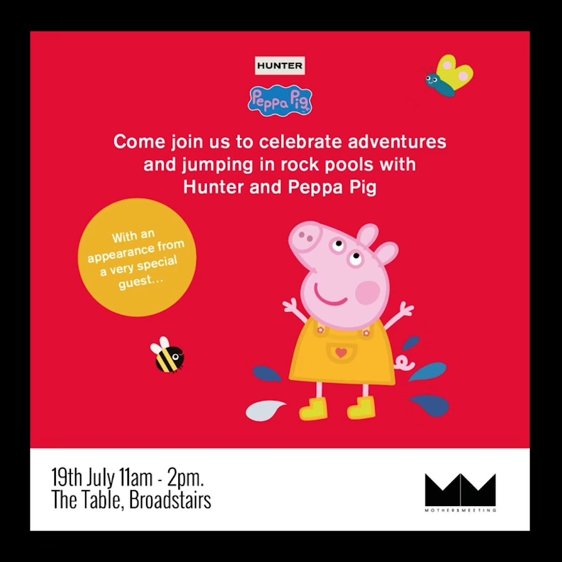 VERY EXCITING EVENT TOMORROW!! WITH HUNTER BOOTS!