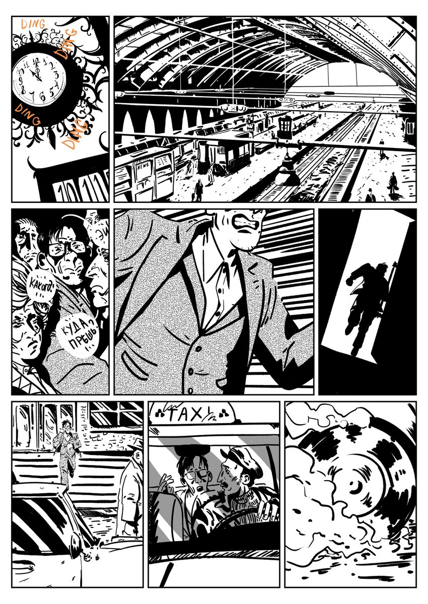 GoGoatComics's tweet photo. Here's some process of a page from the "Interview"!

Art by birthday boy @Alexeyiv96
Colors by @the_nazavr https://t.co/XHQvew0T66