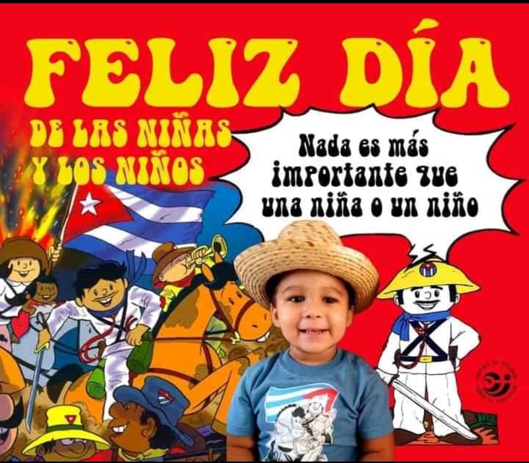 A nuestros niños, los que saben querer y tantas lecciones de valentía nos han dado en este difícil tiempo de pandemia, ¡muchas felicidades! En #Cuba, al #DiaDelNiño, también #PonleCorazón