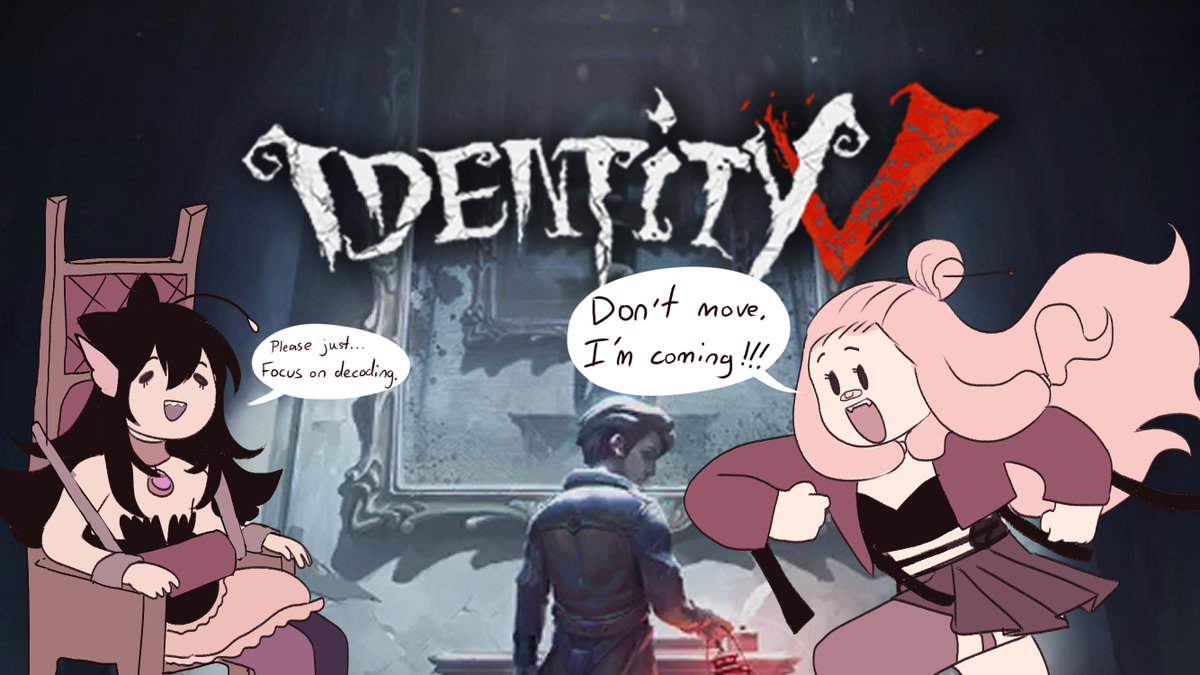 AndromedaVT's tweet photo. SMACK SMACK SMACK❗️❗️❗️WAKE UP!
in APPROXIMATELY 2 HOURS at 5pm EST me and @Chaos4Eden'll be playing some #IdentityV !!! Join us as we die 200 times in a row!!
https://t.co/yMQ4wdXADD
eden pov: https://t.co/ZjCPTtGCTY https://t.co/CtWcyvcTbu