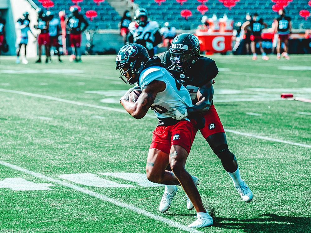 LOUD AND PROUD Micah Awe brings energy, work ethic to Ottawa Redblacks defence