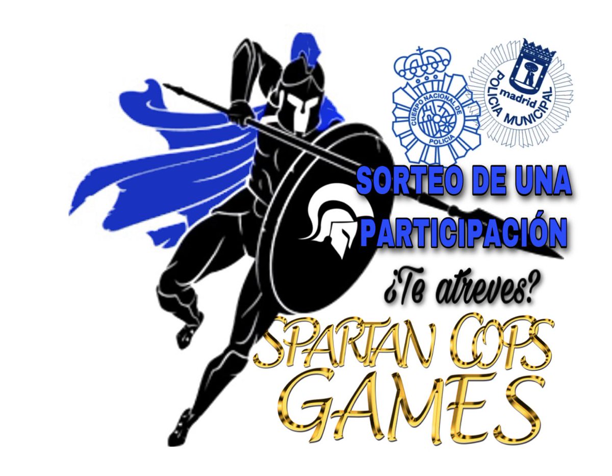 SpartanCops_es's tweet photo. 🚨¡¡SORTEAZO!! Este Miércoles 21 comienzan los primeros SPARTAN COPS GAMES. Para más información entra en nuestro #instagram @spartancops #opositores #preparacionfisica https://t.co/qChCSMyRZn