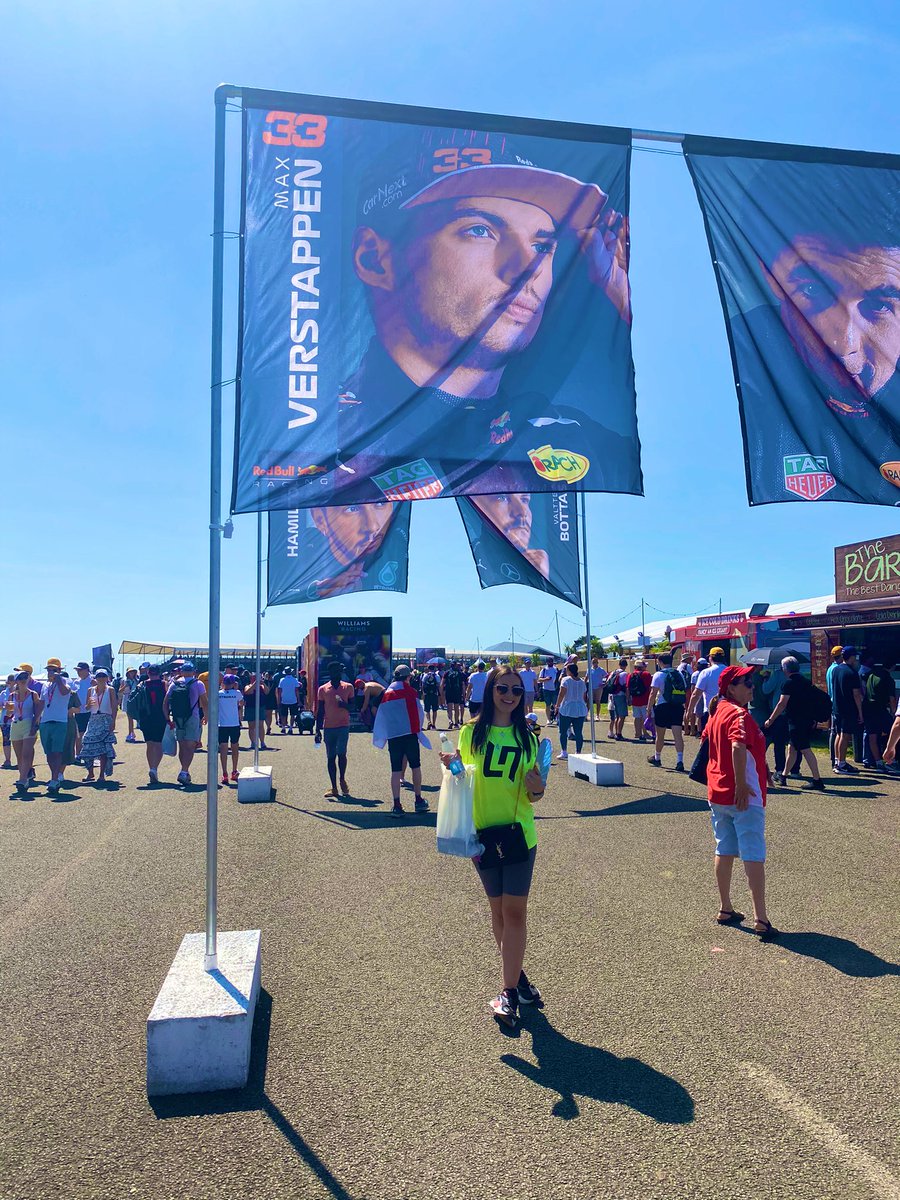 katiedolotko's tweet photo. This pic didn’t age well😢😢 #BritishGP https://t.co/niP49YqjvR