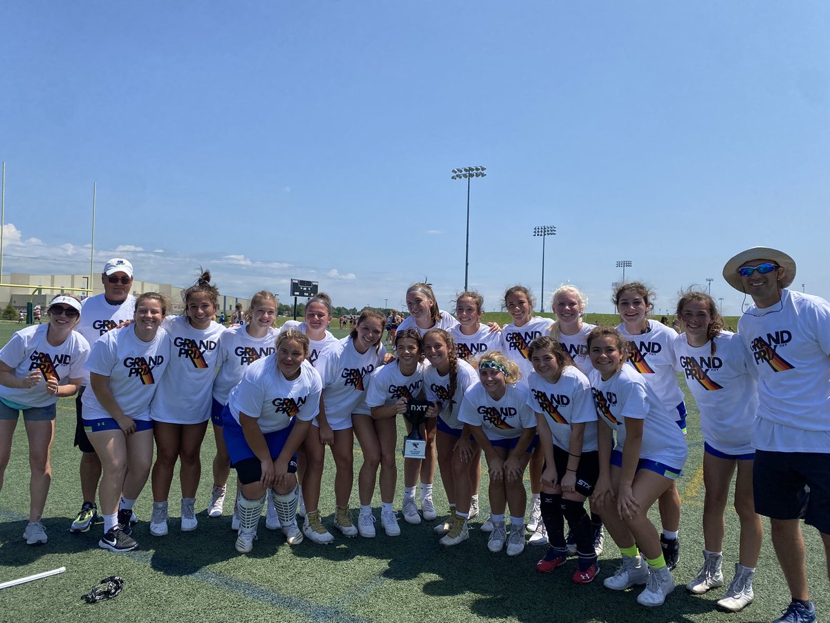 NXTlacrosse's tweet photo. Congratulations to our Girls ‘22 A division champs - @cycloneslax! 

#NXTGRANDPRIX https://t.co/R1sSXUg7wI