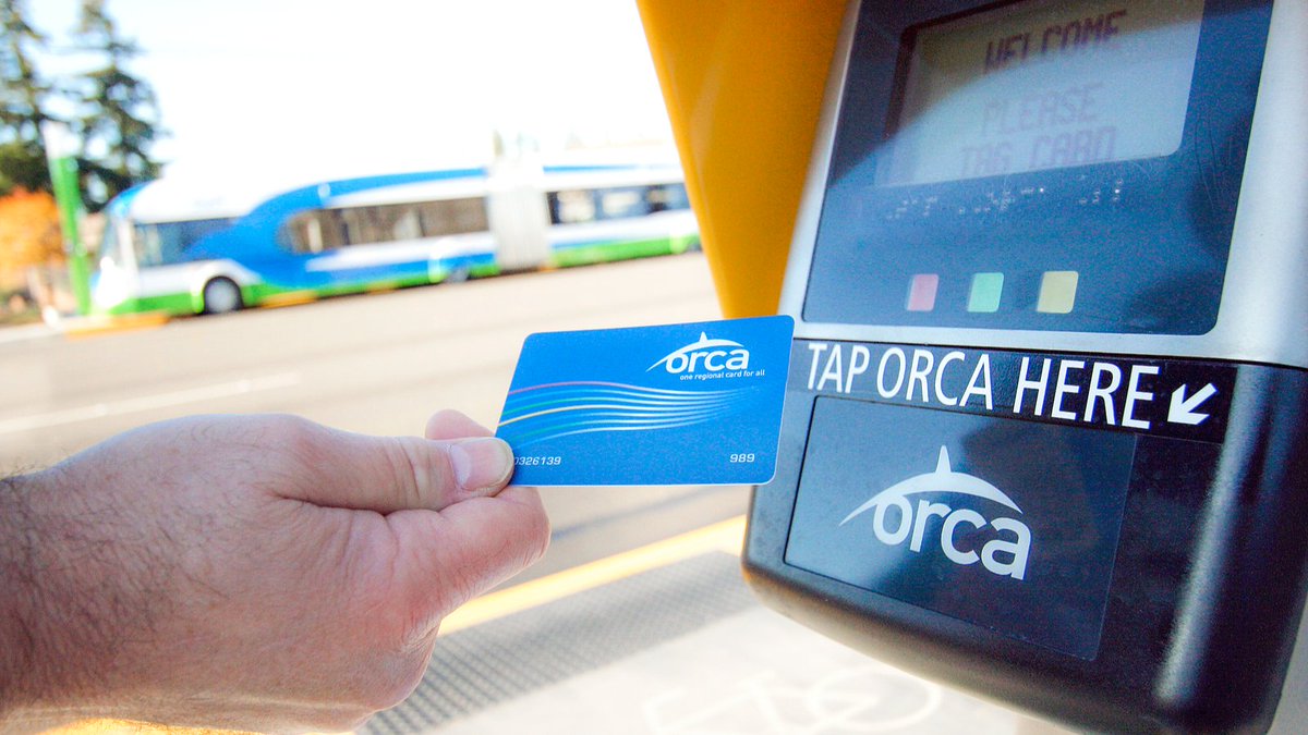 MyCommTrans's tweet photo. Attention ORCA Cardholders! The next generation ORCA project launches in 2022. @MyCommTrans is one of 7 Puget Sound transit agencies that make up the ORCA network.  ORCA partner @SoundTransit shares project details on their blog https://t.co/ztYY5JxLU9 #mobileapp #improvedwebsite https://t.co/90icNMj1ZA