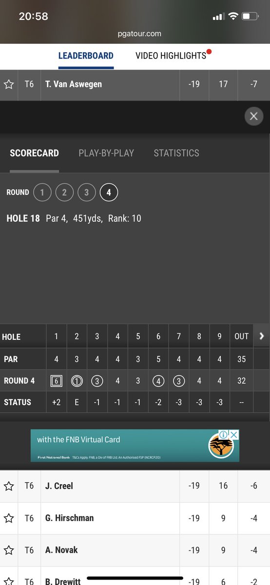 Jake Roos (@roosjake) on Twitter photo Great to see <a href="/tvangolf/">Tyrone Van Aswegen</a> showing some serious character today! Holding thumbs for a strong finish to the seasonππ»ππΏπ¦ Great to see <a href="/tvangolf/">Tyrone Van Aswegen</a> showing some serious character today! Holding thumbs for a strong finish to the seasonππ»ππΏπ¦
