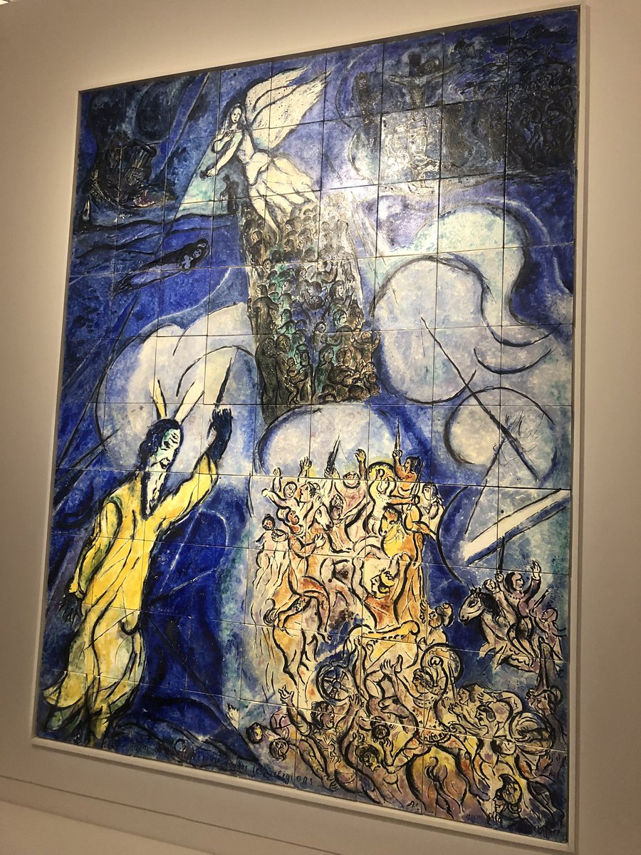 Besoin de lumières, de couleurs et de poésie ? L’expo Chagall a @PompidouMetz 🤩 #OnRecommande