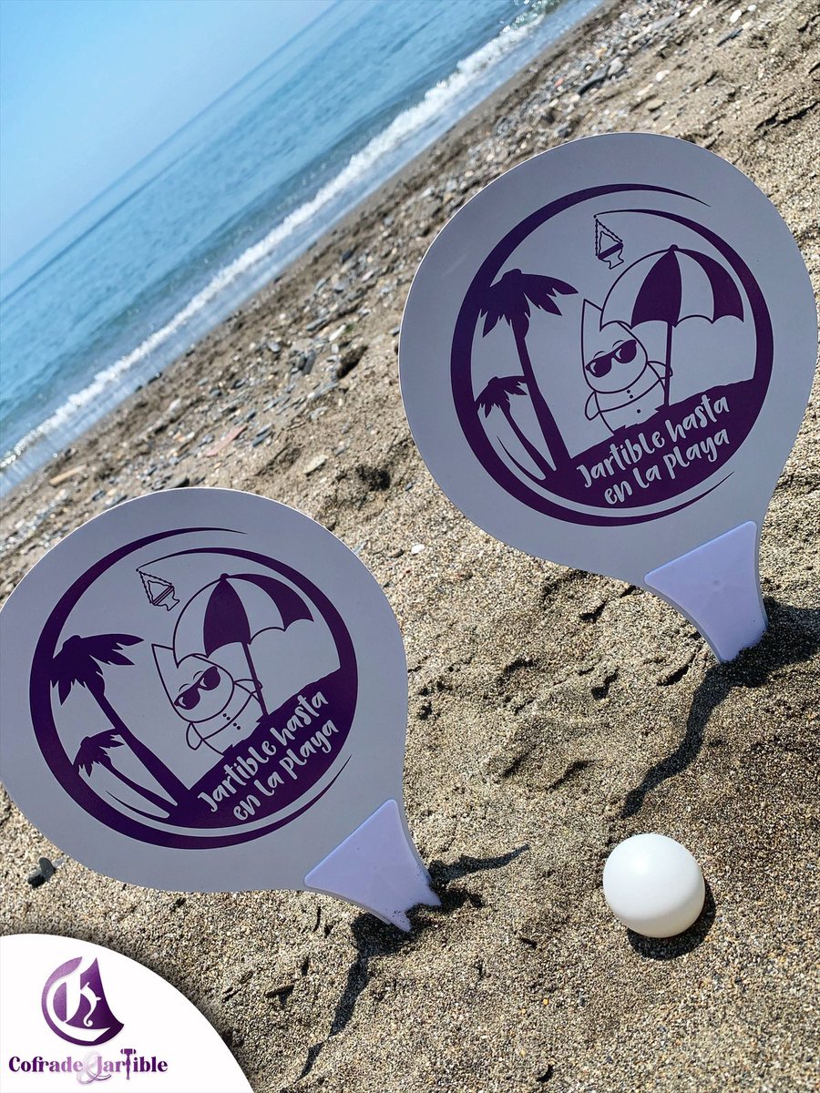 🏖JARTIBLE HASTA EN LA PLAYA🏖
•
😜¡No te quedes sin tus palas este veran🌞!
•
COFRADE JARTIBLE #tutiendamasjartible