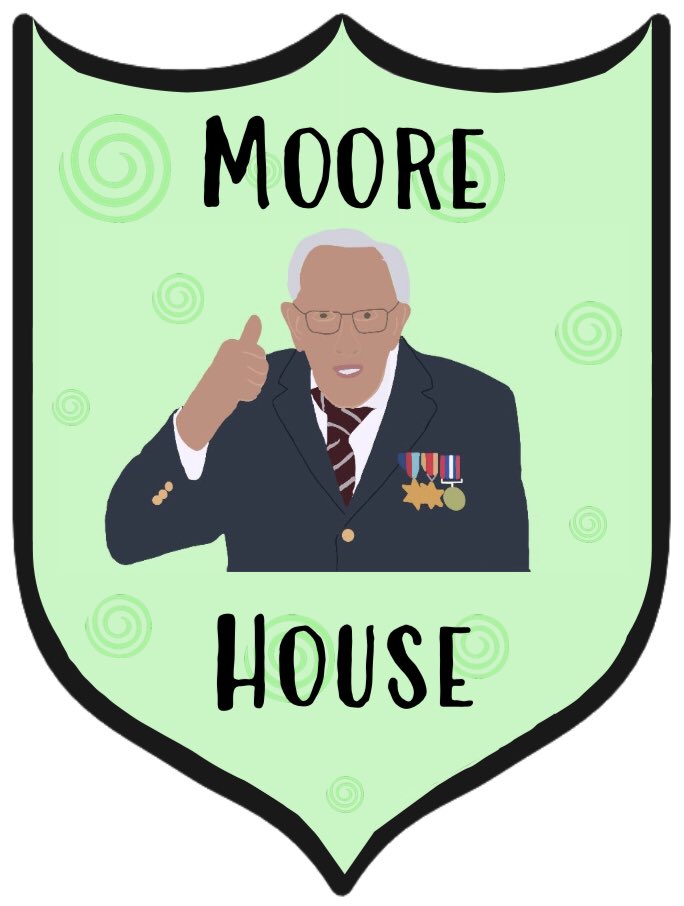 GosbertonAcad's tweet photo. Four houses ready to go. #RashfordHouse #MooreHouse #VanTamHouse #GilbertHouse Great people that have done great things. Tomorrow, the children will find out which house they are in. https://t.co/E4jwIiS9st