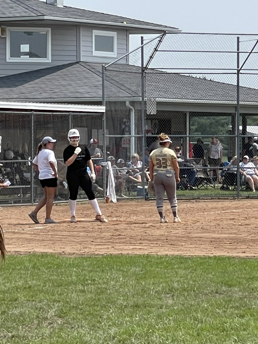 Finally got to see <a href="/KelseyMurphy701/">Kelsey Murphy</a> in action today out at the Laser Nation North Invitational in LaGrange. Kelsey went 2-2 with a walk in the elimination game.