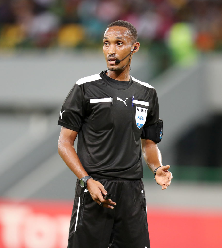 Matome_Kay's tweet photo. The last time Africa produced a top referee such as Pacifique Ndabihawenimana, was with Ian McLeod. This man deserves CAF Top referee gong for this recently concluded campaign. His game is Fairplay, no funny business in his game. Deserves to go to World Cup 👏👏👌👌🙏🙏 https://t.co/8DUz2t6YCl