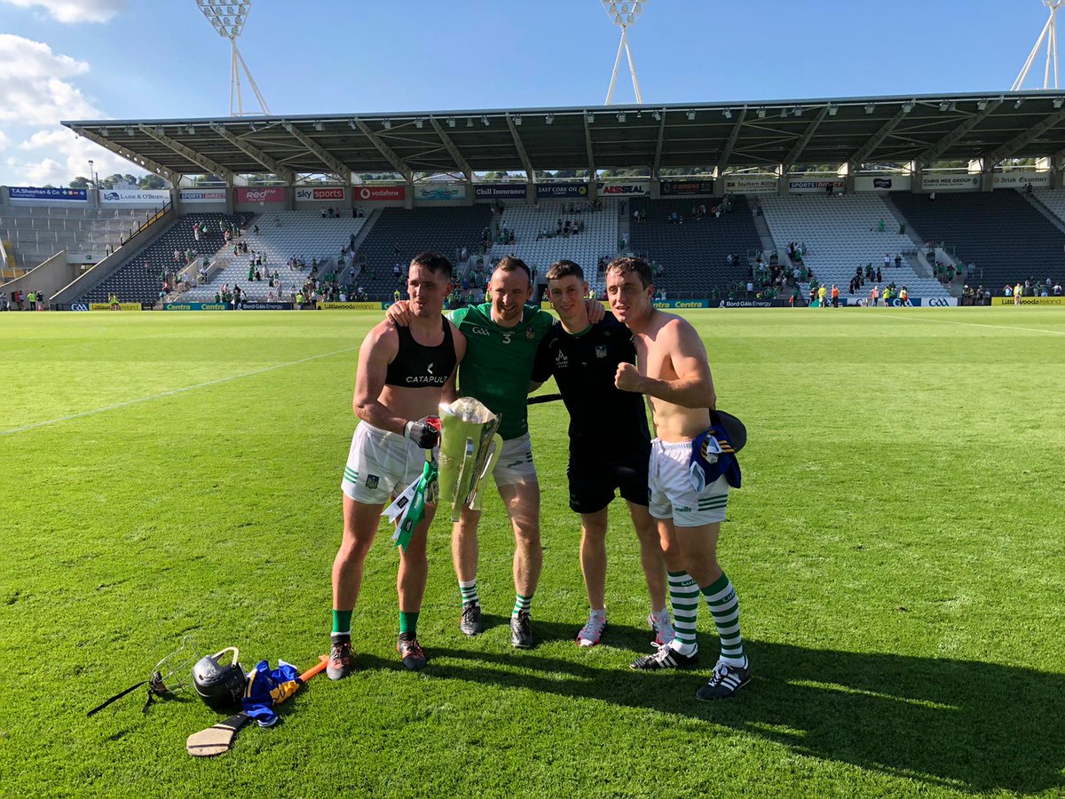 DoonGaaClub's tweet photo. Limerick Are Munster Champions Once Again, Well Done To Our Own Richie, Darragh, Pat &amp; Barry.
All in Doon GAA are So Proud of Ye.
@OolaGAA @Dun_Bleisce https://t.co/U7ct8d5rI2
