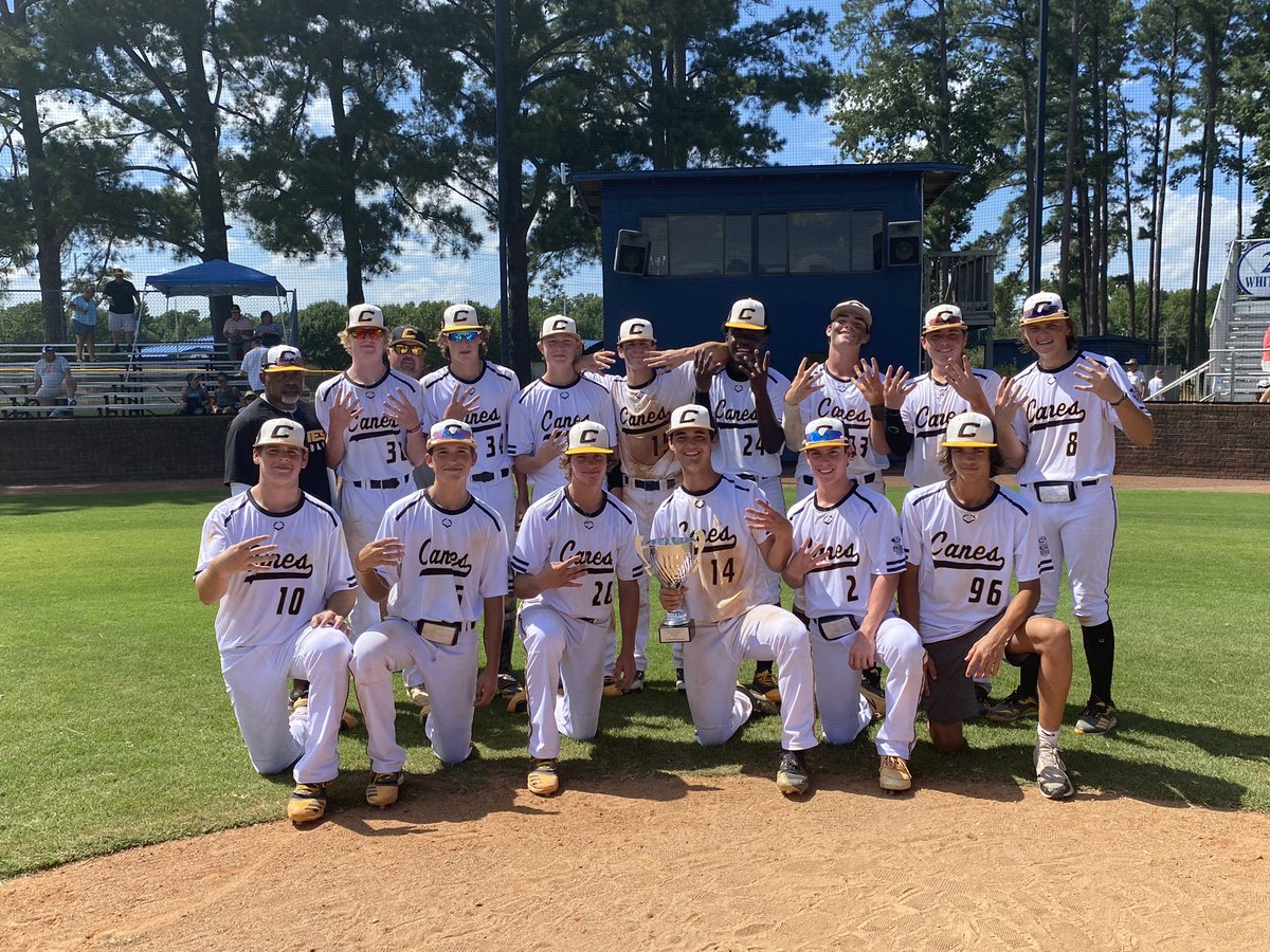 DynamicBaseball's tweet photo. Canes Central 15u (@CanesCentral) are your 2021 16u World Series Central Champions! #DBGreenville https://t.co/5TIXjB4SVp