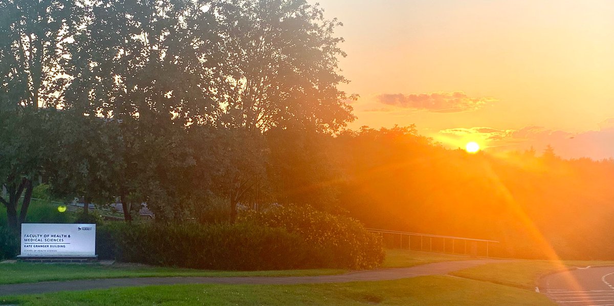Beautiful sunset over our Kate Granger Building. Hope you’re all enjoying the weather x #sunatlast #staysafe
