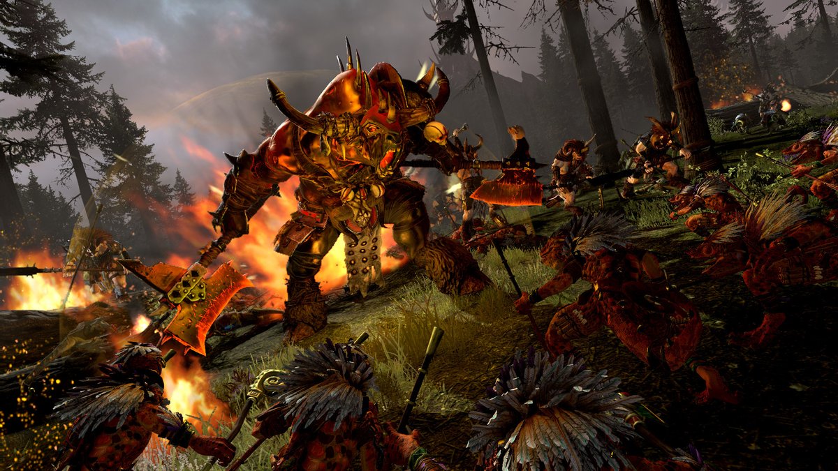 3115Game's tweet photo. You know hat DLC that I was fiending over last week, well it finally dropped, and it looks SICK

#ageofsigmar #beasmen #warhammer #warhammerfantasy https://t.co/vKeW2FVrn9
