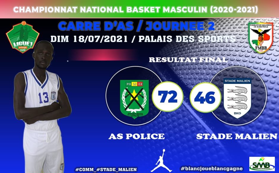 BamakoStade's tweet photo. #défaite 

Seconde défaite d'affilée des blancs, synonyme de fin de parcours en championnat.  Bonne chance pour la coupe du Mali.  

#blancjoueblancgagne https://t.co/rs8rKBYEVq