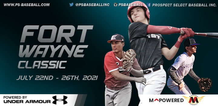 PSBaseballinc's tweet photo. We are excited to release the schedule for the 2021 Fort Wayne Classic July 22-26 at the @WBA_AshCentre 

Link to schedule: https://t.co/0EOOkXlsQd

#TheBestPlayHere https://t.co/IcOgmU5FXc