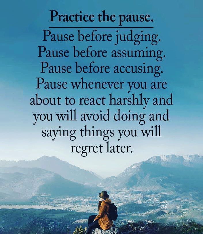 Practice the pause. 💙 #joyfulleaders