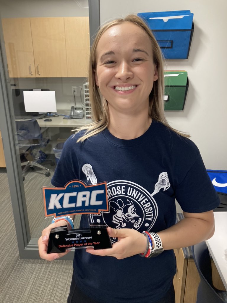 frankro19374503's tweet photo. Congratulations to our Maggie Samson on being named KCAC defensive player of the year @sauwomenslax https://t.co/zjm1OOsUdY