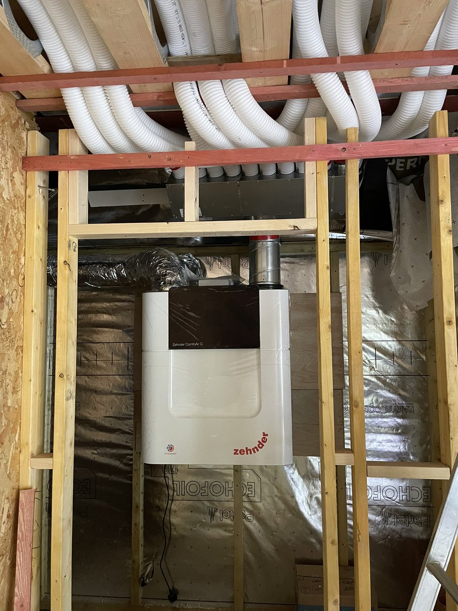 MHeatRecovery's tweet photo. Zehnder 350Q for a self builder in Basingstoke - Timber frame house supplied by @MBCTimberFrame #mvhr #selfbuild #timberframe @Zehnder_UK @UK_Lindab https://t.co/HxW62zl8jG