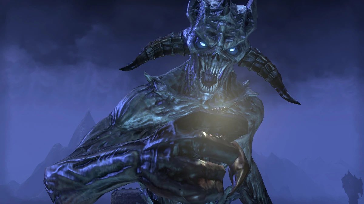 KwispyKweemz's tweet photo. Me after finding out Molag Bal doesn’t wash himself #ESOFam #ESO https://t.co/aAxMAZ3Vdv