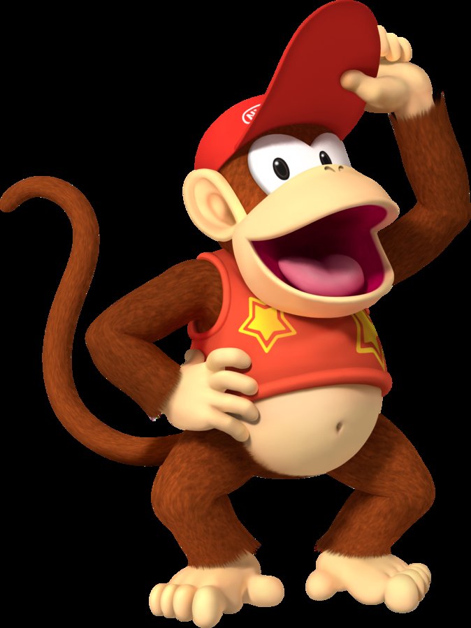 * Diddy Kong eres un poco tocapelotas la vd y no aguantaría más de 10 minut...