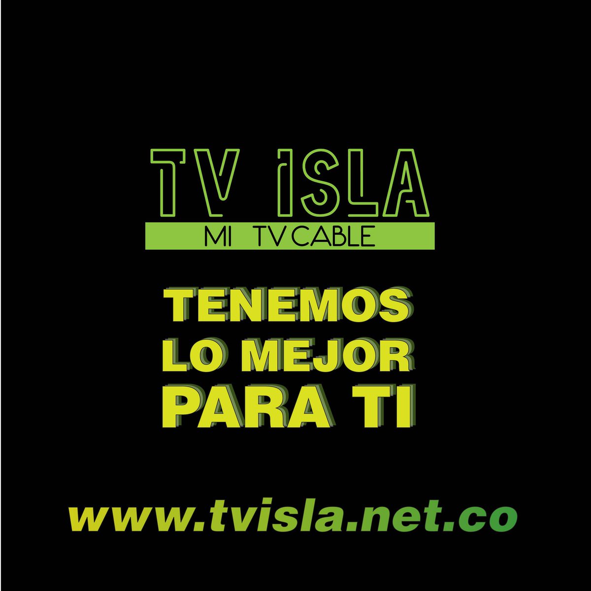 tvislasai's tweet photo. Disfruta siempre del mejor entretenimiento.
#ServiciosParaCompartir Internet+TV 
.
.
.
#TvIsla #MiTvCable #ServiciosParaCompartir https://t.co/XYnjr7rPYo