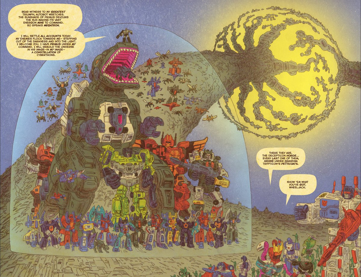 Cool Comic Art on Twitter "RT Transformers vs. G.I. Joe