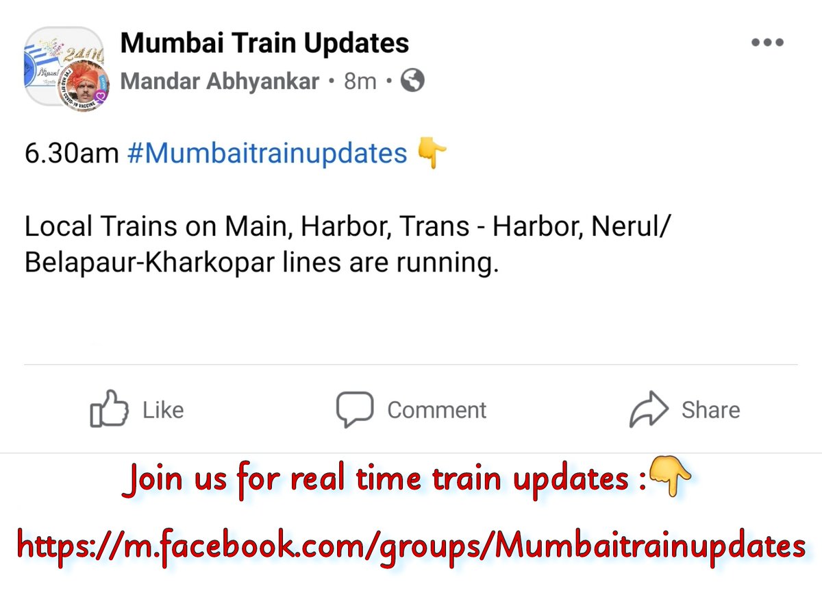 Mumbaitrainupdates™🐦🇮🇳 (@mumbaitrainupd8) on Twitter photo 