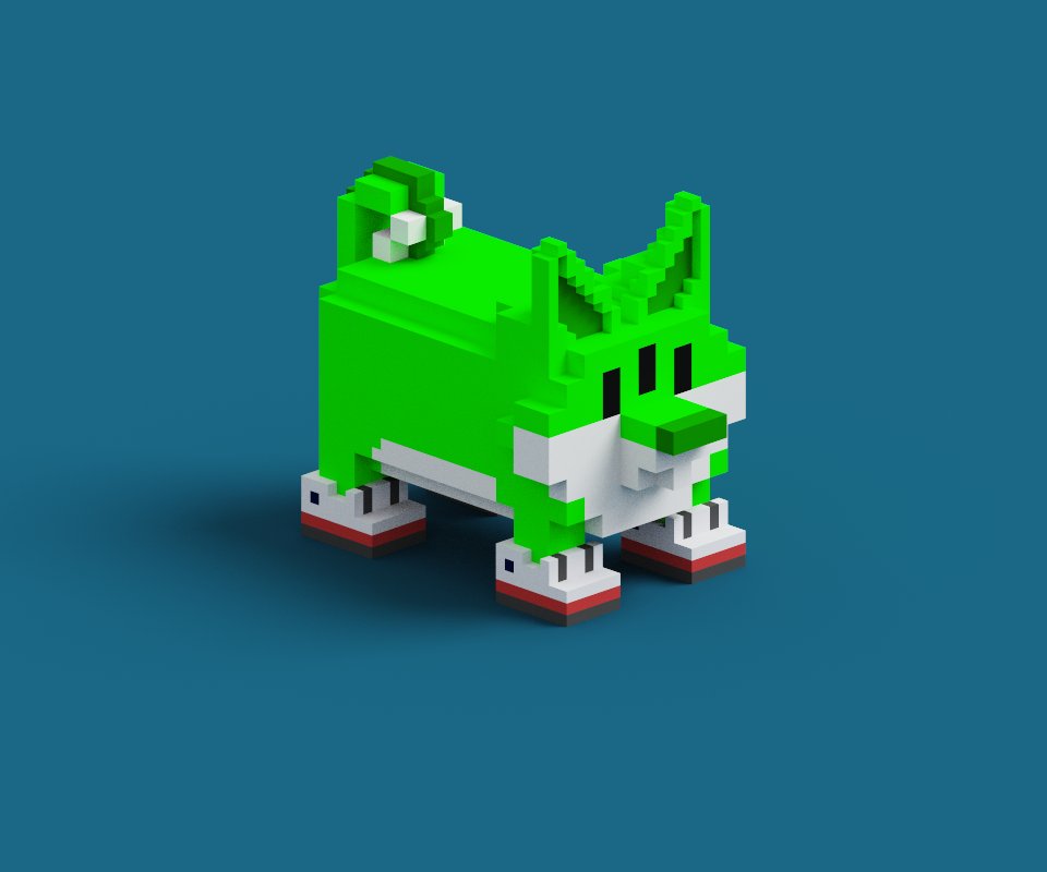 Thank you @Doofy_Racing for making me ape 👽
<a href="/VoxHoundz/">VoxHoundz</a> 
opensea.io/assets/0x9a9f8…