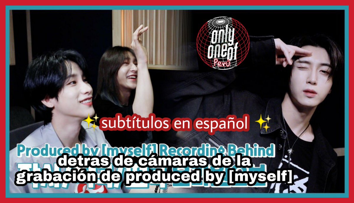 OnlyoneofPeruFC's tweet photo. Behind produced by myself
Subtítulos en español listos !
▶️ https://t.co/qAksLhUe2T
#OnlyOneOf #온리원오브 #OnlyOneOfPeru #libidO #instinct_part_1 https://t.co/8ywv0g4ovj