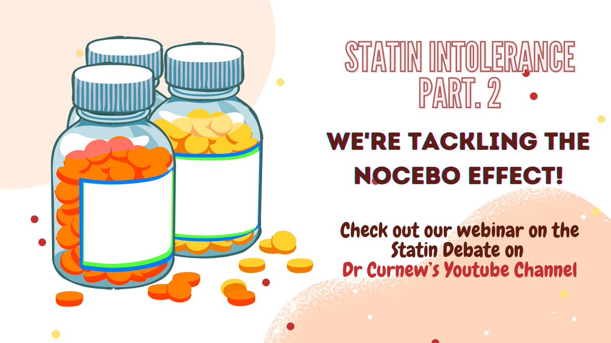 Statins are a life-saving medication and the pain you may experience is real, but how much of it is truly due to you taking statins? Learn more from our Statin Debate webinar here: loom.ly/AhyvVxQ

#statins #medication #statinintolerance #cardiology #medicine