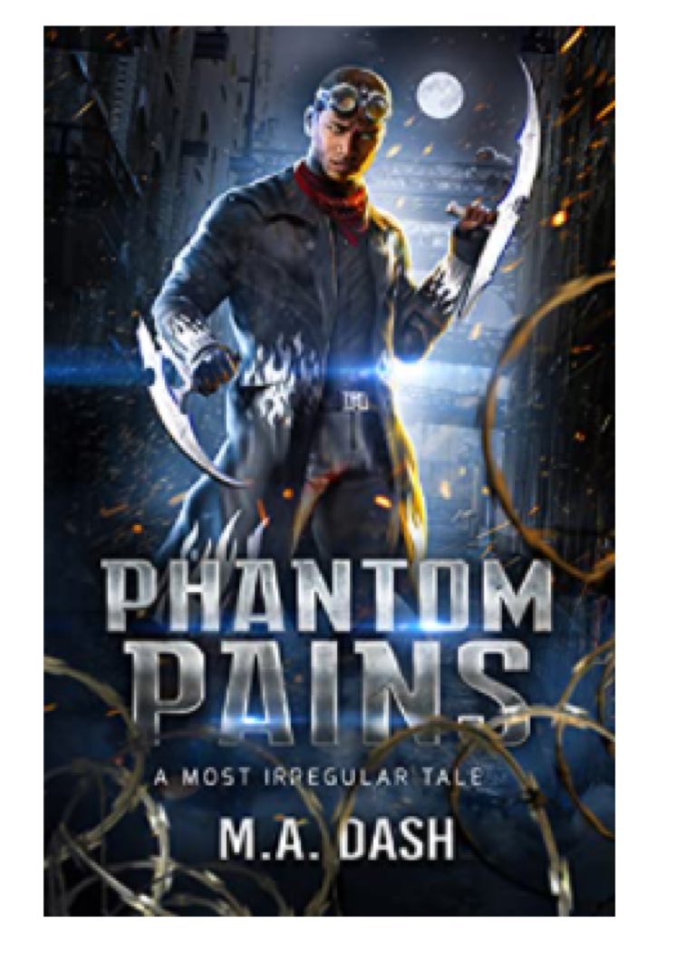 TheMADash16's tweet photo. @MyLittleTownDH What happens when you mix the #quirkiness of My Hero with the gritty world of #OldManLogan?
My first novel, #PhantomPains, the latest #scififantasy /#PsychologicalThriller is set to answer that question on July 28th.
#writerscommunity #writerslift https://t.co/EbY139RvTA