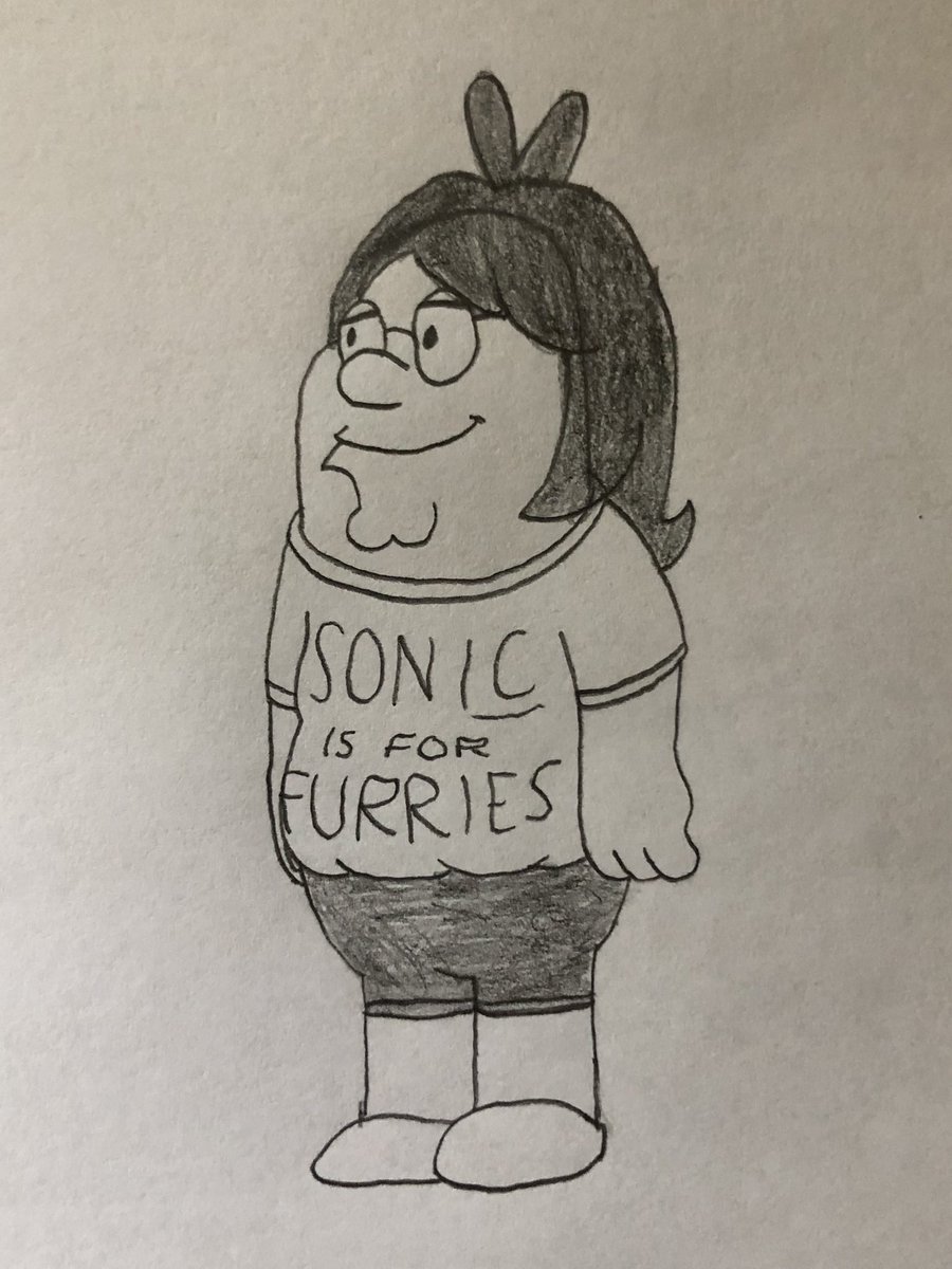 Why am I getting fan art of me as family guy 