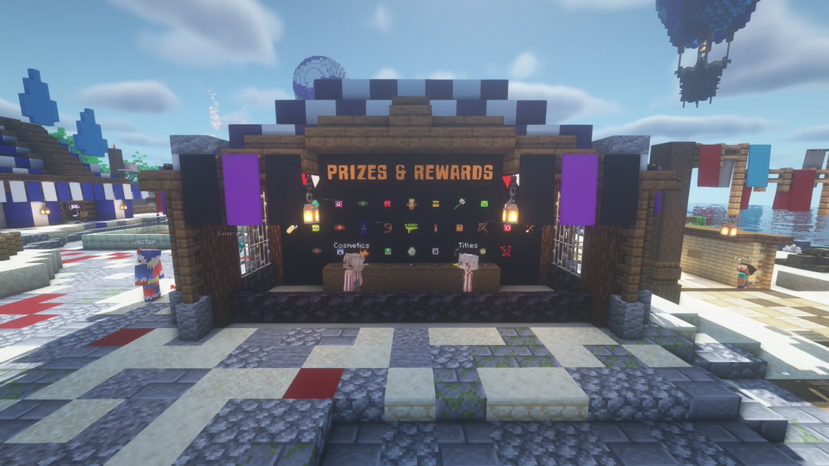 Shockbyte's tweet photo. Roll up, Roll up! ๐ฃ
Trade your tickets for cosmetic prizes on the Shockbyte Summer Event! ๐๐ดโต๐ฆ
Earn tickets by playing:
๐ฎ Mini-games
๐ฒ Micro-games
๐ฌ Quests
Minecraft IP: https://t.co/q2iE20uhun #ShockbyteEvent https://t.co/lt28HVtrLJ