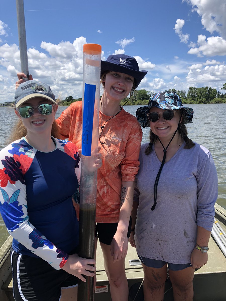 Matthew Waters (@waters_paleolim) on Twitter photo This is what three amazing undergraduate scientists look like coring a lake! Got 1.6m of Lake Glenada mud. #WomenInSTEM #undergradResearch #mud #paleolimnology <a href="/AuburnAg/">Auburn Agriculture</a> <a href="/AuburnWater/">Auburn University Water Resources Center</a> #NSF This is what three amazing undergraduate scientists look like coring a lake! Got 1.6m of Lake Glenada mud. #WomenInSTEM #undergradResearch #mud #paleolimnology <a href="/AuburnAg/">Auburn Agriculture</a> <a href="/AuburnWater/">Auburn University Water Resources Center</a> #NSF