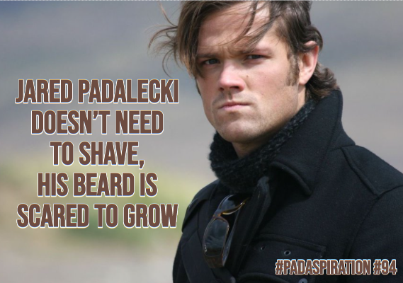 Franki3W's tweet photo. #PadaSpiration #94
#JaredPadalecki doesn’t need to shave, his beard is scared to grow.
#Walker #WalkerFamily #WeLoveYouJaredPadalecki #SPNFamily #Inspiration #Motivation #AKF @jarpad #JaredMakesUsSmile #PadAwesome #PadaPower #PadaBeard #NoShave #PadaShave #ShaveAlecki #LoveJared https://t.co/ZBWW1zmrTs