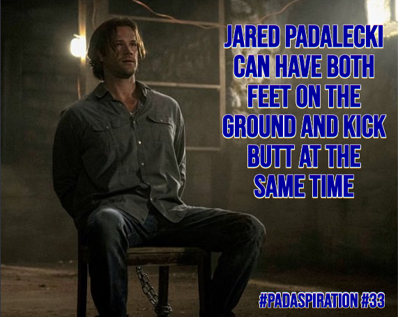 Franki3W's tweet photo. #PadaSpiration #33
#JaredPadalecki can have both feet on the ground &amp; kick butt at the same time.

#Walker #WalkerFamily #SPNFamily #Inspiration #Motivation @jarpad #JaredMakesUsSmile #multitasking #WeLoveYouJared #PadAwesome #JarpadAppreciationDay #KickItInTheAss #PadaRevenge https://t.co/eMqsdPvVdO