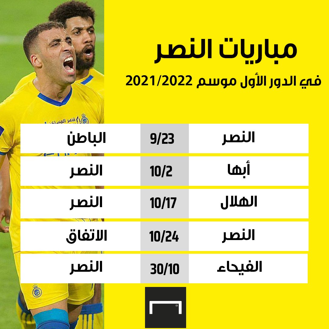 مباراه النصر القادمه